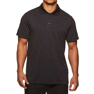 NEW HEAD MEN ‘S TEP POLO T SHIRT SIZE SMALL  Black Heather Regular Price $50